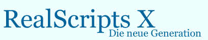 RealScripts X - Die neue Generation